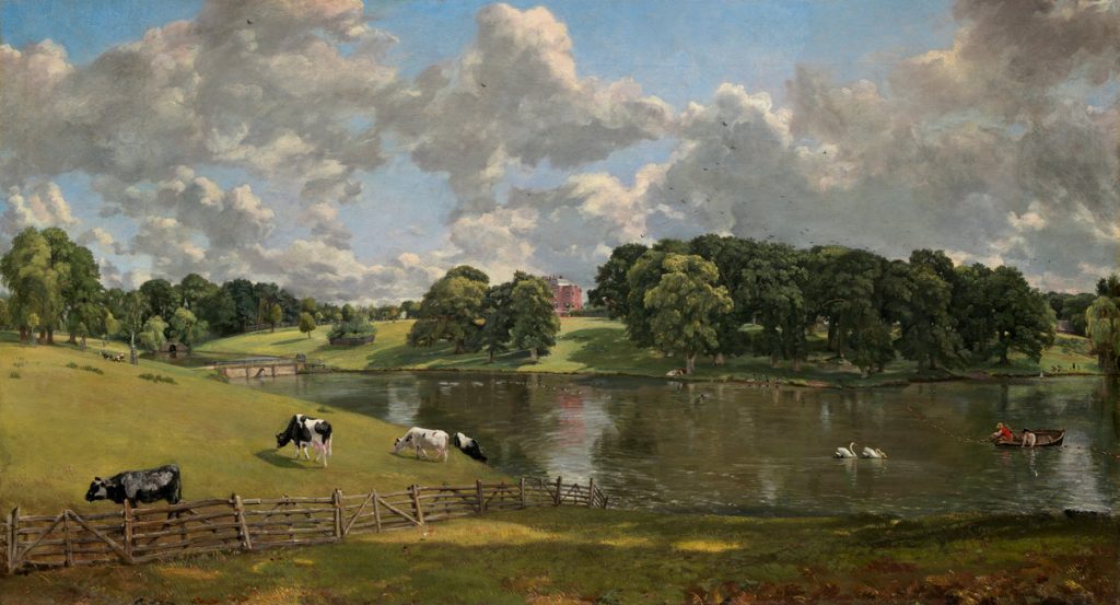 John Constable (British, 1776 - 1837 ), Wivenhoe Park, Essex, 1816, oil on canvas, Widener Collection.