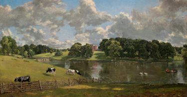 John Constable (British, 1776 - 1837 ), Wivenhoe Park, Essex, 1816, oil on canvas, Widener Collection.