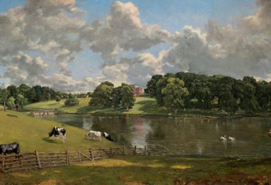 John Constable (British, 1776 - 1837 ), Wivenhoe Park, Essex, 1816, oil on canvas, Widener Collection.