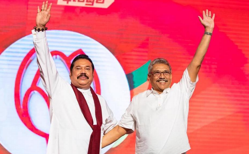 Gotabaya and Mahinda Rajapaksa