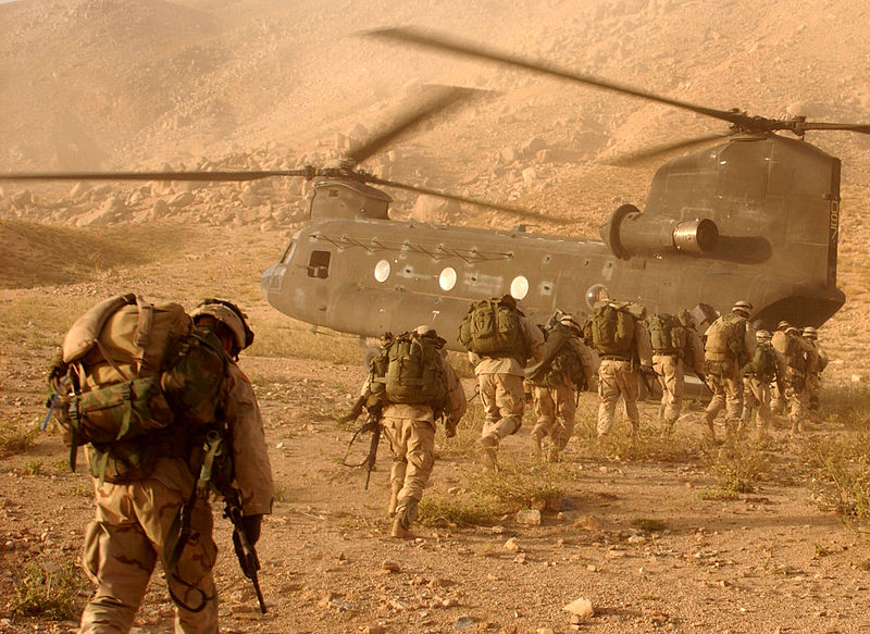 US 10th Mountain Division soldiers in Afghanistan. Photo courtesy of Wikipedia Commons.