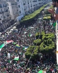 Protest in Algiers